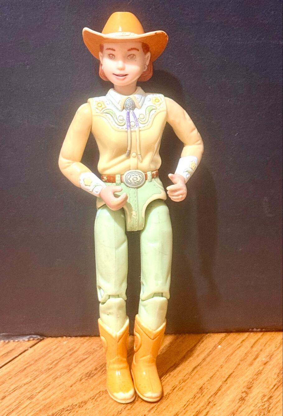 2001 Fisher-Price Loving Family Western Rider Sara cowgirl action figure